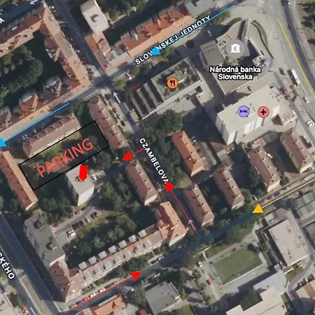 Apartrip Komenskeho 아파트 코시체