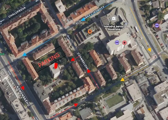 Apartrip Komenskeho Apartment Kosice